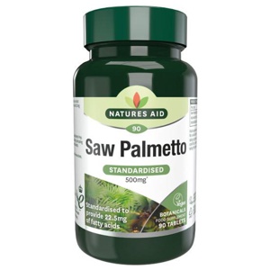 Natures Aid Saw Palmetto 500mg product image