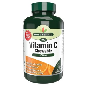 Natures Aid Vitamin C 500mg Chewable product image
