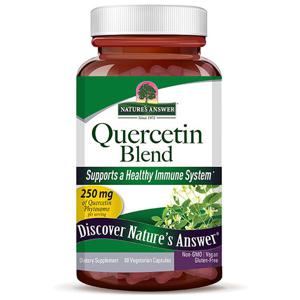NATURES ANSWER - Quercetinblandning 60 vegetabiliska kapslar produkt bild