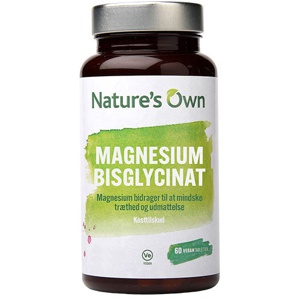 Natures Own Magnesium Bisglycinat   60 kapsler produktbillede
