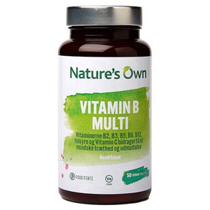 Natures Own Multi Vitamin B Extra - 50 tabletter produktbillede