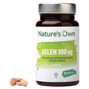 Natures Own Selen 60 tab. produktbillede