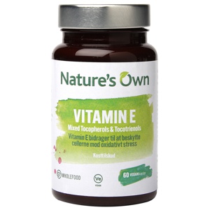 Natures Own Vitamin E 60 Styk produktbillede