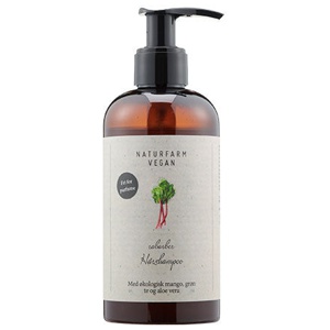 Naturfarm Hårshampoo Rabarber   250 ml produktbillede