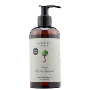 Naturfarm Micellar Rensevand Rabarber   250 ml produktbillede
