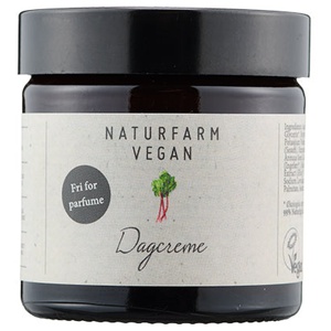 Naturfarm Vegan Dagcreme Rabarber - 60 ml. produktbillede