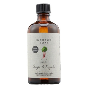 Naturfarm Vegan Kropsolie Rabarber - 100 ml. produktbillede