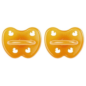 Naturgumminapp - Anka Symmetrisk- 0-3 mån 2-pack - Hevea produkt bild