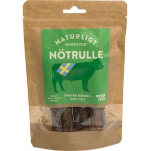 Naturligt Hundtugg Nötrulle 4 st produkt bild