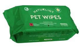 Naturligt Pet Wipes 72-pack produkt bild