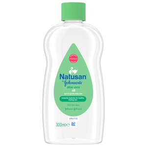 Natusan by Johnson's Aloe Vera Oil 300 ml produktbilde