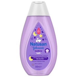 Natusan by Johnson's Bedtime Bath 300 ml produktbilde