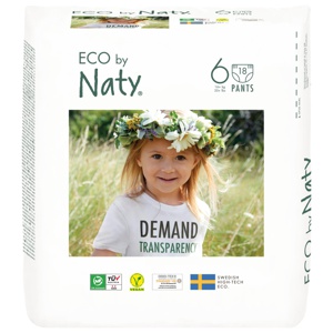Naty Blöjbyxa FreeMovers stl 6 Extra large 18 st produkt bild