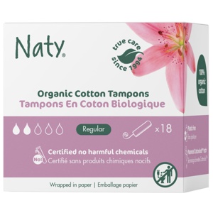 Naty Tampong Regular 18 st produkt bild