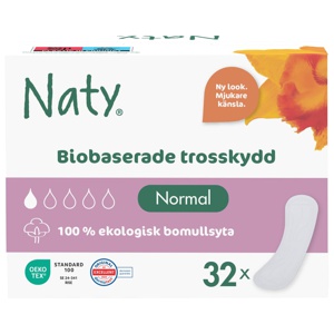 Naty Trosskydd Normal 32 st produkt bild