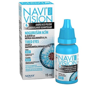 Navi Vision Plus Tired Eyes капли для уставших глаз 15 мл toote pilt