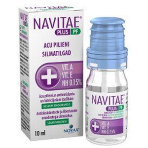 Navitae Plus PF säilitusaineteta silmatilgad 10 ml toote pilt