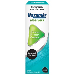Nazamer Aloe Vera Saltvannspra 20 ml produktbilde