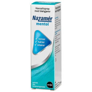 Nazamer Mentol Saltvannspray 20 ml produktbilde