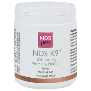 NDS K9 Multivitamin/mineral Hund og Kat - 100 g. produktbillede