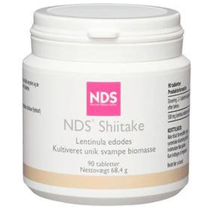 NDS Shiitake - 90 tabl. produktbillede