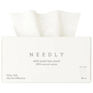 NEEDLY Mild Multi Face Towel 80 pcs produkt bild
