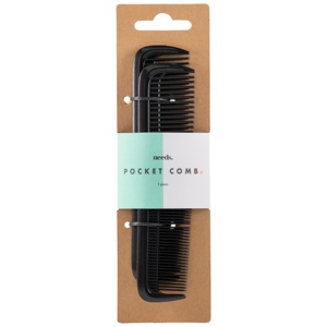 Needs Pocket Comb 2 stk. produktbillede