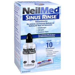 NEILMED Sinus Rinse Nasendusche+10 Btl.Spülsalz Produktbild