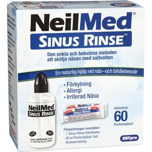 NeilMed Sinus Rinse Nässköljare med 60 saltpåsar produkt bild