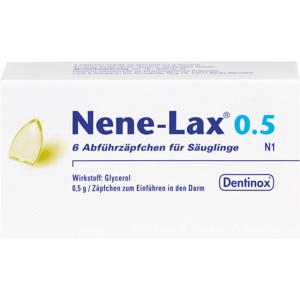 NENE LAX 0,5 Suppos.f.Säugl. Produktbild