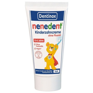 NENEDENT Kinderzahncreme o.Fluorid Standtube Produktbild