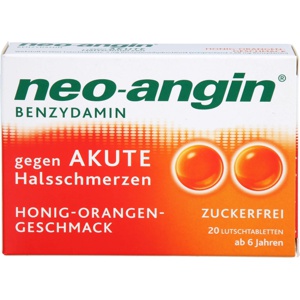 NEO-ANGIN Benzydamin akute Halsschmerz.Honig-Oran. Produktbild