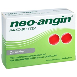 NEO-ANGIN Halstabletten zuckerfrei Produktbild