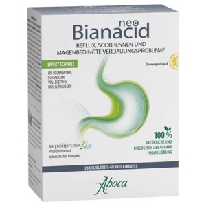 Neo Bianacid Granulatbeutel Zitronengeschmack, 20 St Granulat Produktbild