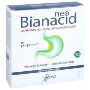 neoBianacid bei Sodbrennen, Reflux und Verdauungsproblemen 20X1.55 g Granulat Produktbild