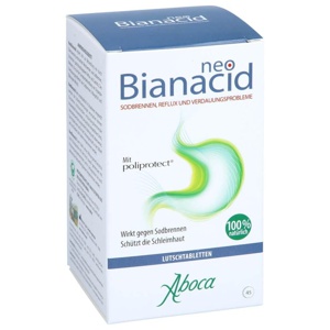 neoBianacid bei Sodbrennen, Reflux und Verdauungsproblemen 45 St Lutschtabletten Produktbild