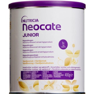 Neocate® Junior vanille smag 400 g produktbillede