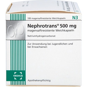 Nephrotrans magensaftresistente Kapseln, 100 St Kapseln magensaftresistent Produktbild