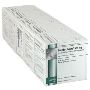 Nephrotrans magensaftresistente Kapseln, 5X100 St Kapseln magensaftresistent Produktbild