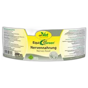 Nervennahrung Pulver für Pferde, 2000 g Pulver Produktbild