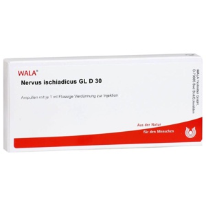 NERVUS ISCHIADICUS GL D 30 Ampullen Produktbild