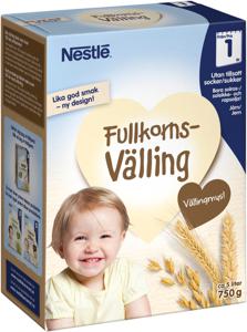 Nestlé Fullkornsvälling 750 g produkt bild