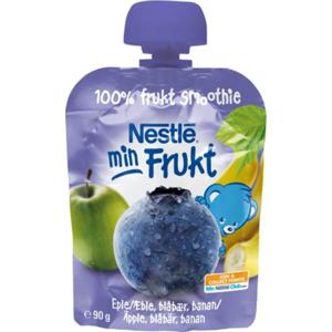 Nestlé Min frukt Äpple Blåbär Banan 90 g produkt bild