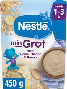 Nestlé Min Gröt Havre/Quinoa/Banan 450 g produkt bild