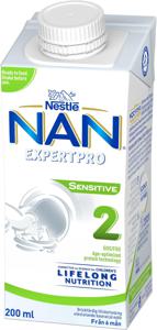 Nestlé NAN Expertpro Sensitive 2 drf 6 månader 200 ml produkt bild