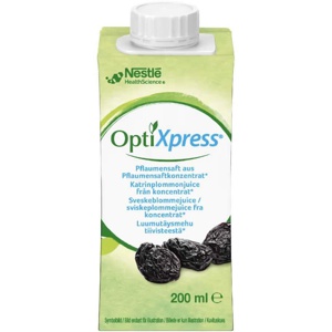 Nestlè OptiXpress sviskejuice 200 ml produktbilde