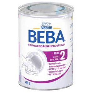Nestle Beba Frühgeborenen Nahrung Stufe 2 Pulver Produktbild