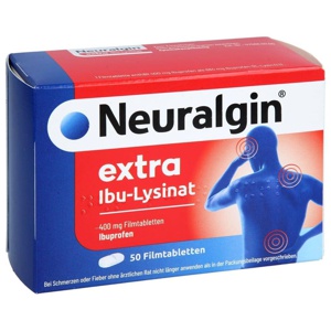 NEURALGIN extra Ibu-Lysinat Filmtabletten Produktbild