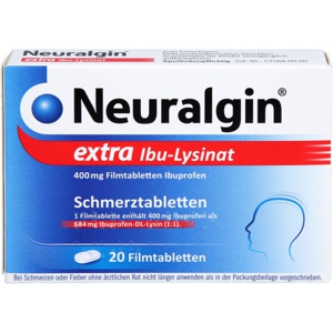 NEURALGIN extra Ibu-Lysinat Filmtabletten Produktbild
