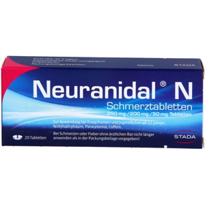 NEURANIDAL N Tabletten Produktbild